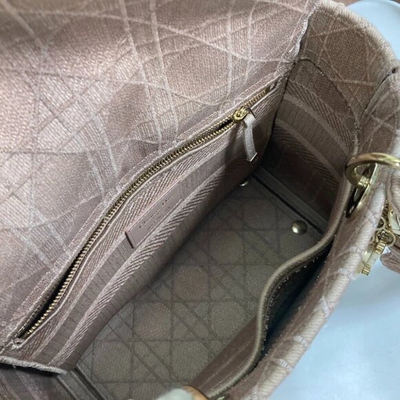 Dior M0565OWZA 2WAY Bag Shoulder Bag LADY D-LITE Medium Cannage Hand Bag - Picture 10 of 13